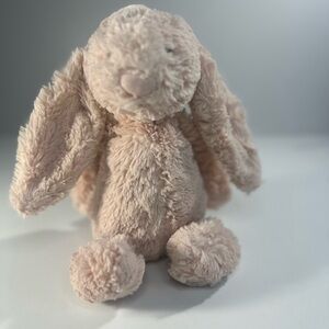 Jellycat Bashful Bunny Pink Plush Stuffed Animal Soft Cuddle Toy 12”